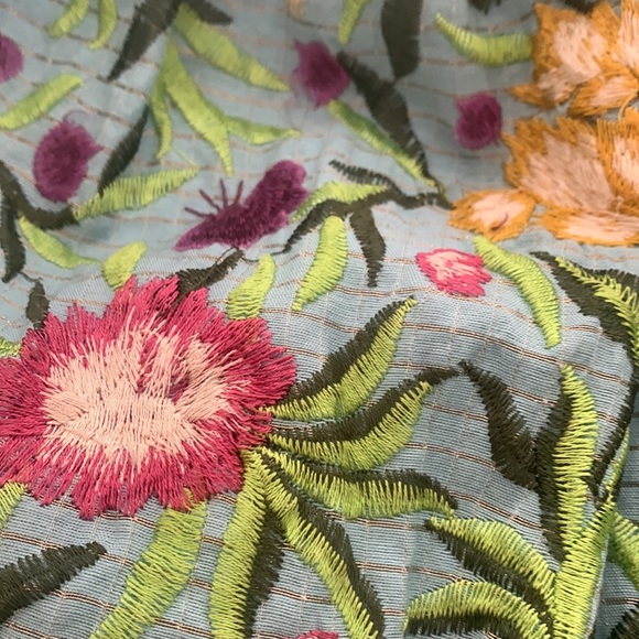 Anthropologie La Fuori Embroidered Romper - Picture 5 of 11